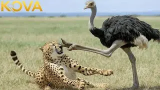 African Ostrich &ndash; The Life-or-Death Race on The Savannah | Wild Animals