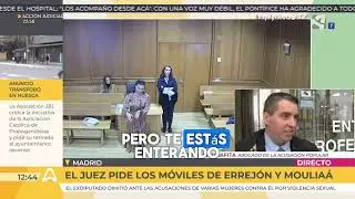 Intervención al acabar los #testigos en la #instrucción por #agresión #sexual contra #errejon