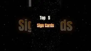 Top 5 signature cards in fc mobile #fcmobile #fifamobile #viral #signature