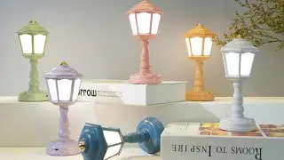 파스텔 미니 가로등 LED 무드등 GH001