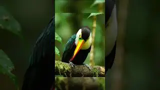 Amazing Toucan in the Wild | Wildlife UHD #shorts
