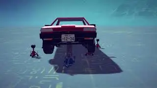 [Besiege] Jacking up the car
