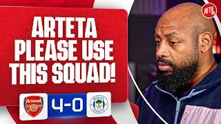 Arteta PLEASE Use This Squad! (Gooner Lee) | Arsenal 4-0 Wigan
