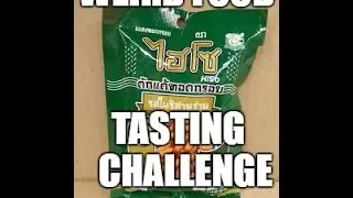 Weird Asian Snack Food Tasting Challenge w Gross Finale and Contest! Mom & Daughter Team April 2016