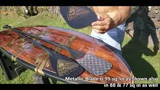 HYPR SUP Paddles - Hawaii All Carbon Paddle TRIFECTA #paddleboarding