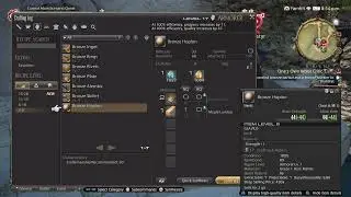 FINAL FANTASY 14 (NEW PLAYER ) Learning how to become a blacksmith!