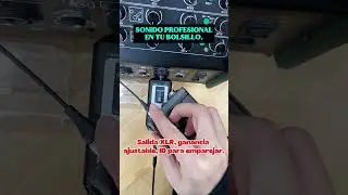 ACEMIC RT-1 &ndash; Transmisor Inal&aacute;mbrico de Audio Compacto para Profesionales