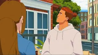 Rex ayuda a rae a mudarse~Invincible03x07 Espa&ntilde;ol Latino HD