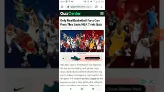 Real basketball fan quiz
