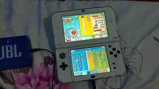 Taiko no tatsujin test on the 3ds xl