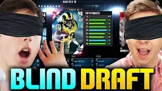 HE GOT TROLLED! BLIND DRAFT AND PLAY! MADDEN 16 DRAFT CHAMPIONS VS TDPRESENTS