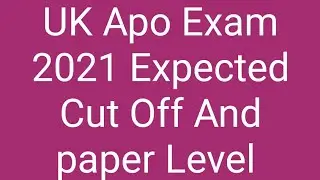 Legal Paper Of Uttarakhand APO Exam 2021| Expected Cut Off and Paper Analysis #uttrakhandapo