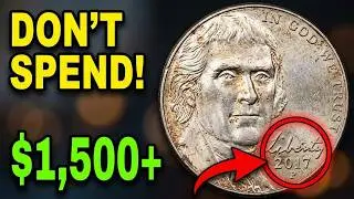 Royal Coin Value ! 2017 P Jefferson Nickel Value &ndash; Rare Five Cent Coins Worth BIG Money! 💰