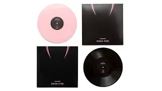 Unboxing Blackpink Vinyl (International Exclusive) Baby Pink & Black Ice Born Pink / Quick Look