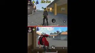 ALOK VS KELLY VS TATSUYA SPEED TEST FREE FIRE // GARENA FREE FIRE￼ #youtubeshorts #freefire #shorts
