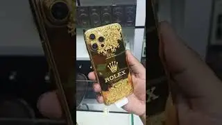 iPhone 12 Pro Rolex | iPhone 12 Pro 24 KT Gold Edition #shorts #YouTubeshorts