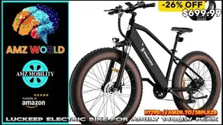 Review Luckeep Electric Bike for Adult 1400W Peak