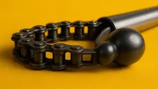 AMAZING IDEA WITH OLD MOTORCYCLE CHAIN