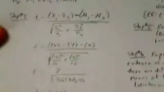Hypothesis Testing   Two Population Means Variances NOT Equal