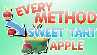 EVERY METHOD of finding SWEET AND TART Apples in Pok&eacute;mon Sword and Shield