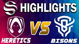 Heretics vs Bisons Highlights - LEAGUE OF LEGENDS - SUPERLIGA - JORNADA 7