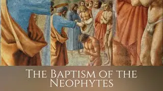 Masaccio  The Baptism of the Neophytes Light Flesh and Faith