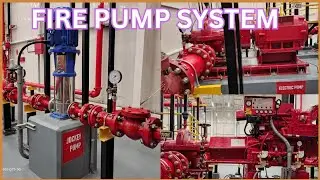 ফায়ার পাম্প সিস্টেম কিভাবে কাজ করে | Fire Pump Room System | Learn About Fire Fighting Pump Room |