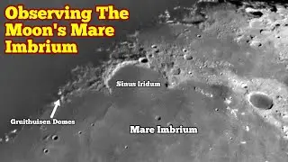 Observing Moon's Mare Imbrium