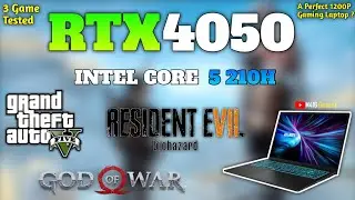 ASUS V16: RTX 4050 + INTEL CORE 5 210H 14TH GEN (65W) | 3 game Tested - is it worth Buying? 2025