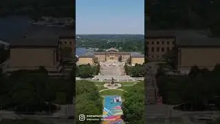 The Philadelphia Art Museum! #art #museum #drone #video #reel #trending