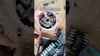 Tips bikin motor gerung tanpa modal , cukup kurangin roller nya aja #beatproper #beatdeluxe