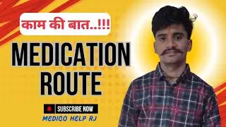 MEDICATION ROUTE ✨ IV, IM, ID, SC injection ✨ Route of Injection✨ Drug Administration route