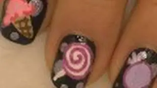 Sweets Nail Art / Arte para las uñas con diseño de  dulces