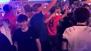 Crowd fight for football in Europe #europe #india