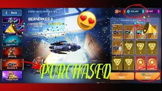 I purchased BERSERKER 8 from Event Crate Rush in Mech Arena#video
