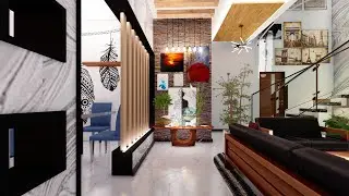 3D Interior| Walkthrough|Morden house|Cinematic| Realistic Walkthrough| HABRIQ ARCHITECTS