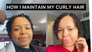 The Process Of Getting My Hair Curled | No More Wigs 🤩
