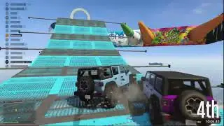696.969% People Bald Their Hair  After This Parkour Race GTA 5