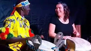 Adama Dram&eacute; & Karin Graf - improvise