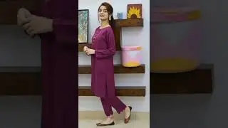 Purple Shalwar Kameez Design Trendy 💜 😍 😆 👌