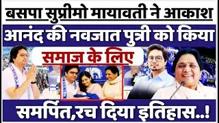 BSP Supremo Mayawati ने Akash Anand की नवजात पुत्री को किया समाज के लिए समर्पित, रच दिया इतिहास!