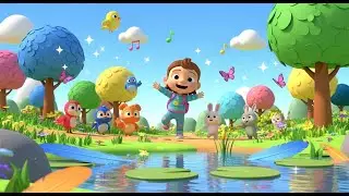 Five Little Girls Went To The Pool &ndash; Fun Nursery Rhyme for Kids