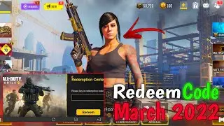 March 2022 New Redeem Code| Redemption Code COD Mobile | CODM Codes