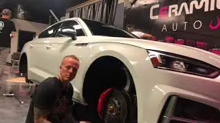 Detailing Along Side A PRO. Day 1 Ceramic Pro Auto Spa