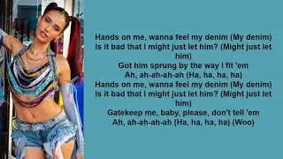 Denim - Kylie Cantrall (lyrics)