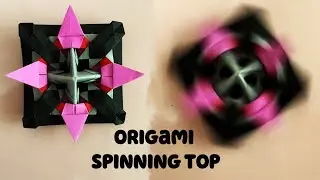 Origami Spinning Top/ Paper Spinning Top