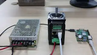 EtherCAT servo motor driving by RPi