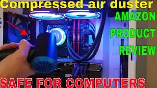 Battery Powered Compressed air Blower / DUSTER UNBOXING