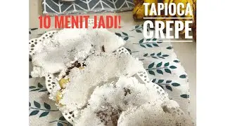 Tapioca Crepe, cemilan asal brazil yang gampang banget buatnya!