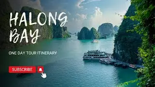 Halong Bay, Vietnam - One day tour itinerary | Vietnam Solo Backpacking trip from India
